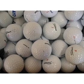 50 Assorted Titleist Golf Balls AAA/AA Grade - Lakeballs