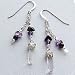 XV Devil Sterling Silver Earrings