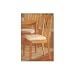 Kitchen & Housewares : Set of 2 Maple Finish Modern Wood Dining Chair/Chairs with Cushion Seats