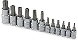 Titan 16152 Tamper Resistant Star Bit Socket Set - 12 Piece [並行輸入品]