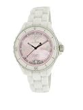Le Chateau Women’s 5803L_PNK_MOP Condezza LC Collection All Ceramic Watch