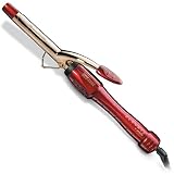Health & Personal Care : Elevate by Andis 33750 Professional Nano-Silver Gold Infused Curling Iron, 3/4"