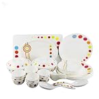 Servewell Dinner Set 37-piece set - Urmi Magic Colours