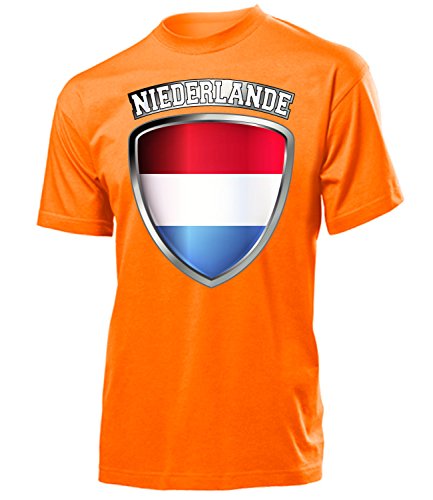FUSSBALL – FANARTIKEL – NIEDERLANDE FANSHIRT 4707(H-ORA) Gr. XXL