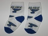 ST. LOUIS BLUES Team Logo Cotton BABY BOOTIES