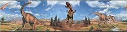 Dinosaurs Peel & Stick Wall Border