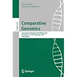 comparative genomics recomb 2007 international workshop recomb cg 2007 san diego ca usa september 16 18