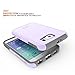 Galaxy S6 Case, Genix Case Armor Series Dual Layer Premium Protective Case for Samsung Galaxy S6 - Purple/ Gray
