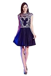 Backless Taffeta Homecoming Dress/Prom Dress 