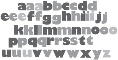 Pop & Lolli My Name Is (Alphabet), Chic Fabric Stickers