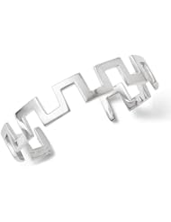 Leslies Sterling Silver Polished Fancy Slip on Bangle
