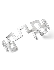 Leslies Sterling Silver Polished Fancy Slip-on Bangle