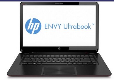 HP ENVY 6-1200ea Ultrabook (Midnight black, metal finish)