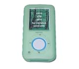 PCMICROSTORE Brand SanDisk Sansa Premium Silicone Skin Kit for e250 e260 e270 e280 - Belt Clip - 15 Inch Sports Armband - LCD Screen Film - 9 Color Options , GREEN