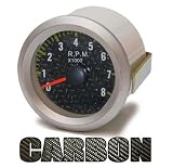 DREHZAHLMESSER ZUSATZ INSTRUMENT 52mm - CARBON