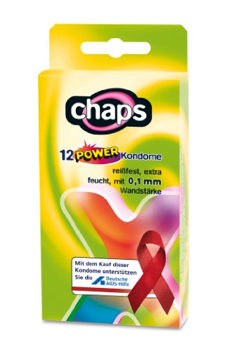 MedDevice chaps power Kondome reißfest , 2er Pack (2 x 12 Stück)