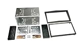 RT Doppel DIN Blende Komplett-Set Opel Corsa 06- Zafira SW 05- black