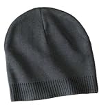 NEW Port Authority - 100% Cotton Beanie Graphite-OSFA