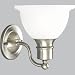 Progress Lighting P3161 Madison - One-Light Wall Bracket with White Etched Glass - P3...