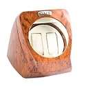AXIS BURL DUAL AUTOMATIC 2 WATCH WINDER ROTATOR NEW