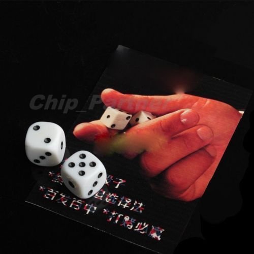 5PCS magic dice crack shot Forced choice props /item# G4W8B-48Q11050