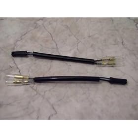 Adapters - Turn Signal Plugs - Set of 2 - Suzuki TL1000S TLS, TL1000R TLR, GSXR 600 750 1000, SV650, SV1000