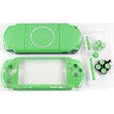 Apple Green PSP 3000 Series Full Shell Cover Housing Replacement with Button Set