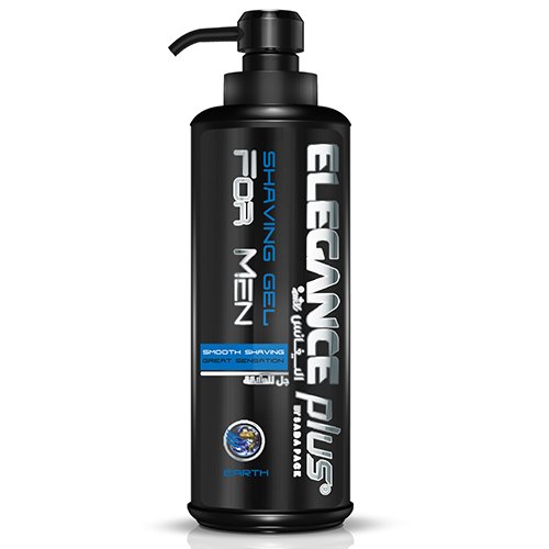 Elegance Plus Shaving Gel, Earth, 16.9 Ounce