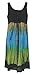 Raya Sun Women's Missy and Plus Crinkle Tie Dye Swing Dress