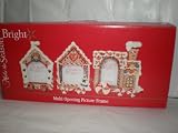 Christmas Holiday Multi Opening Picture Frame Train Set