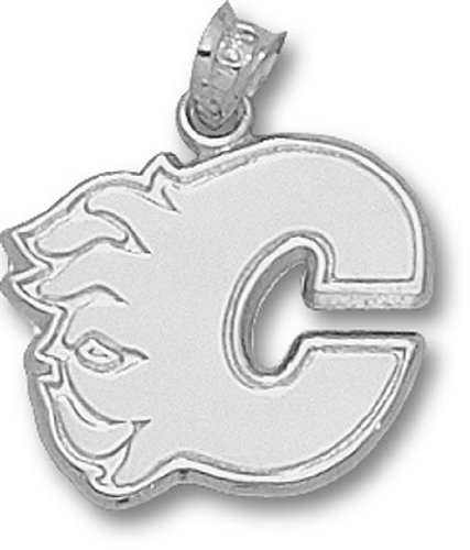 Sterling Silver Calgary Flames 