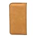 Dpark First Layer Cow Leather Protective Flip Wallet Case for Apple iPhone 8/7/6/6s 4.7” Can Put 2 Phones Together (4.7