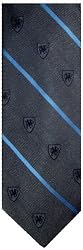 Men's Tommy Hilfiger Neck Tie 100% Silk Charcoal/Blue Blend