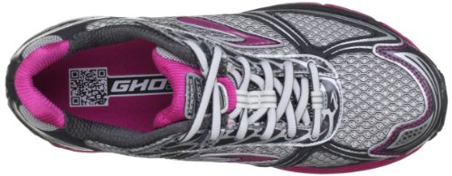 Brooks Women's Ghost 5 W Pink/White/Grey Trainer 1201131B760 8.5 UK, 10.5 US