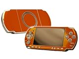 PlayStation Portable 2000 (PSP-Slim) Skin - NEW - CITRUS ORANGE system skin ....