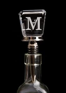 Monogram Glass Wine Stopper - M