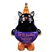 Grasslands Road All Hallow's Eve 3-D Standing Big Mouth Black Cat Trick or Treat Bowl
