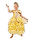 Review Disney  / Disney Belle Golden Deluxe Fancy Dress Costume & Tiara 7-8 Years