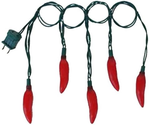 35 Red Chili Pepper Lights Set [430R]