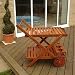Hardwood Cocktail Drinks Trolley