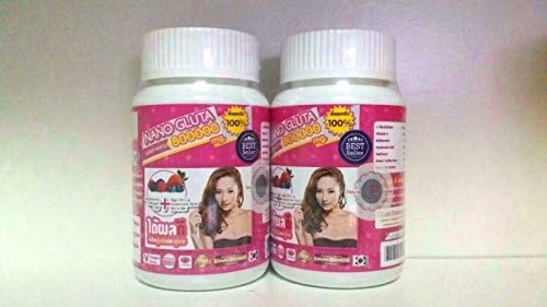 4 Bottle "Gluta Nano Whitening 800000mg