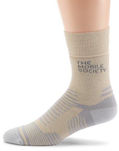 The Mobile Society Herren Funktionssocken Classic Trekking, beige/grau, 39-41