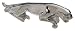OE Aftermarket Jaguar Large Chrome Leaping Hood Emblem