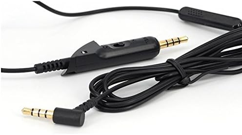 Replacement Inline Remote and Microphone Audio Cable Cord For Bose QuietComfort 15 QC15 Headphone
