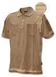 LEO_uniform replacement Battle Polo - Tan (Small)