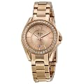 Fossil Women's ES2889 Riley Rose Gold Dial Watch