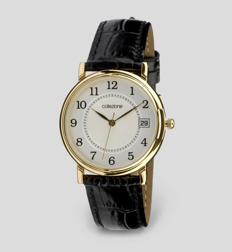 Collezione Gold Plated Analogue Watch