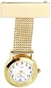 Excelanc! Schwestern Taschenuhr 100% Edelstahl IPG vergoldet