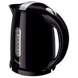 Philips HD4646/20 Wasserkocher Basic Serie, schwarz