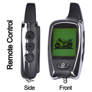 2-Way LCD Pager Motorcycle Bike Remote Engine Starter Security Alarm Control Kit